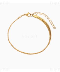 Cuban Chain Bracelet Stacking Knurling  Style Miami Cuban Bold Link