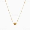 Gold Heart Necklace for Women Minimalist Jewelry