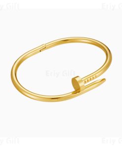 Wire Wrap Adjustable Cuff Bracelet Sliver Gold Gift For Women Men