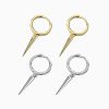 Cone Spike Hoop Earrings Unisex Spike Jewellery