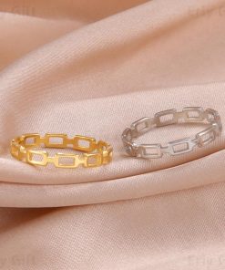 Hollow Ring Minimalist Jewelry Valentine's Day Gift