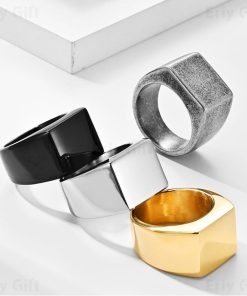 Signet Ring Vintage Style Mens Jewellery Gifts For Him