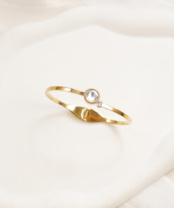 Timeless Zircon Stone Stackable Bangle Dainty Jewellery