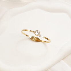 Timeless Zircon Stone Stackable Bangle Dainty Jewellery