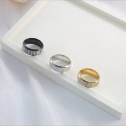 Religious Jewelry Christian Faith Cross Ring Unisex