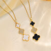 High-End Lucky Clover Pendant Necklace