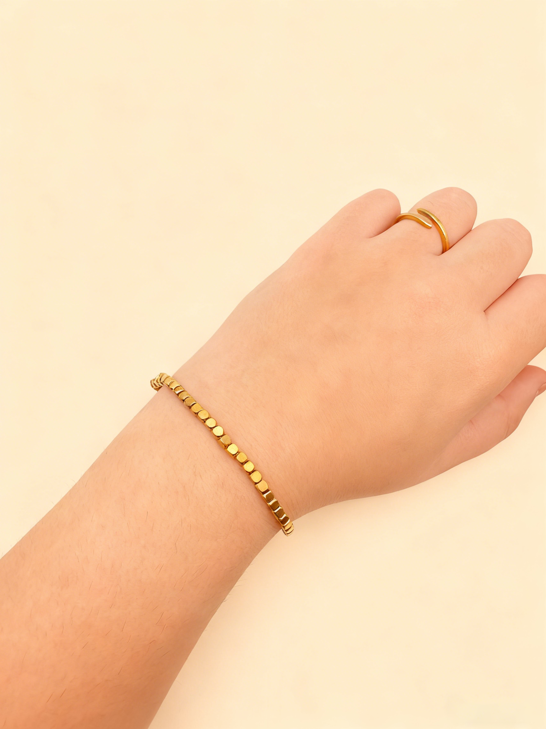 Square Bracelet Minimal Dainty Gift for Girlfriend - Eriy Gift