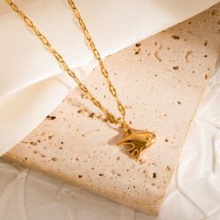 Mini Gold fish Necklace Dainty Jewelry picture1 - Eriy Gift